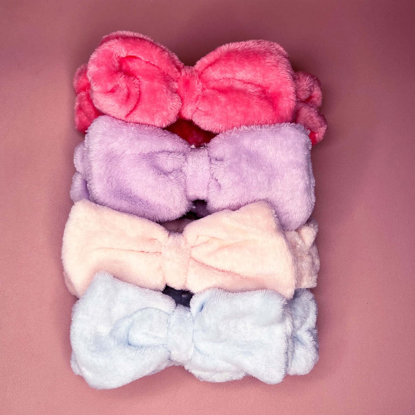 Curly Twirly Girl microfiber spa headbands